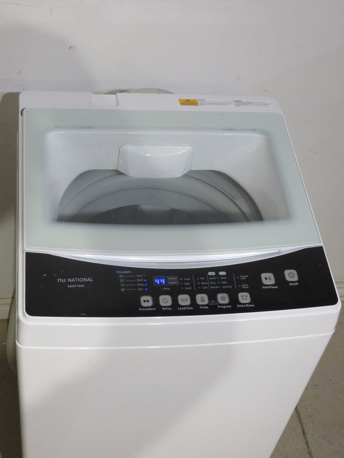 1.7 Cu Ft Top Load Washer White