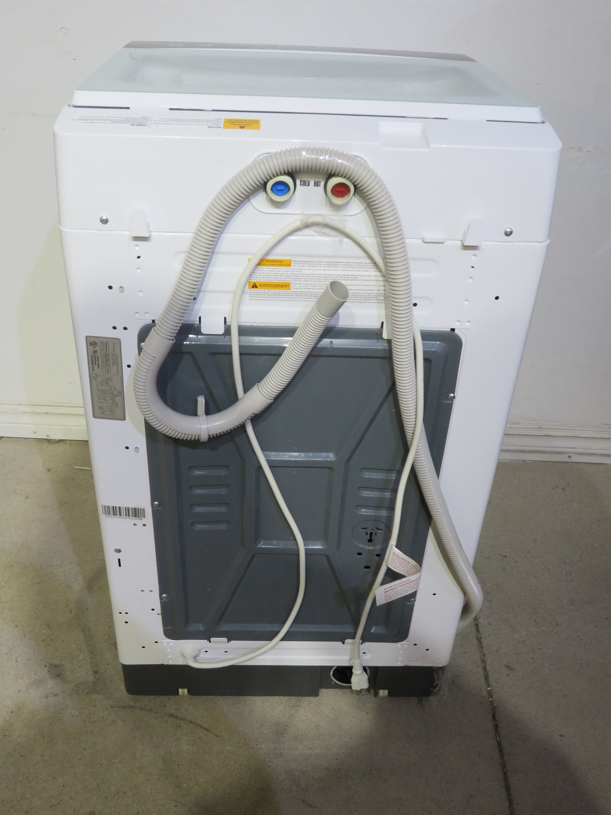 1.7 Cu Ft Top Load Washer White