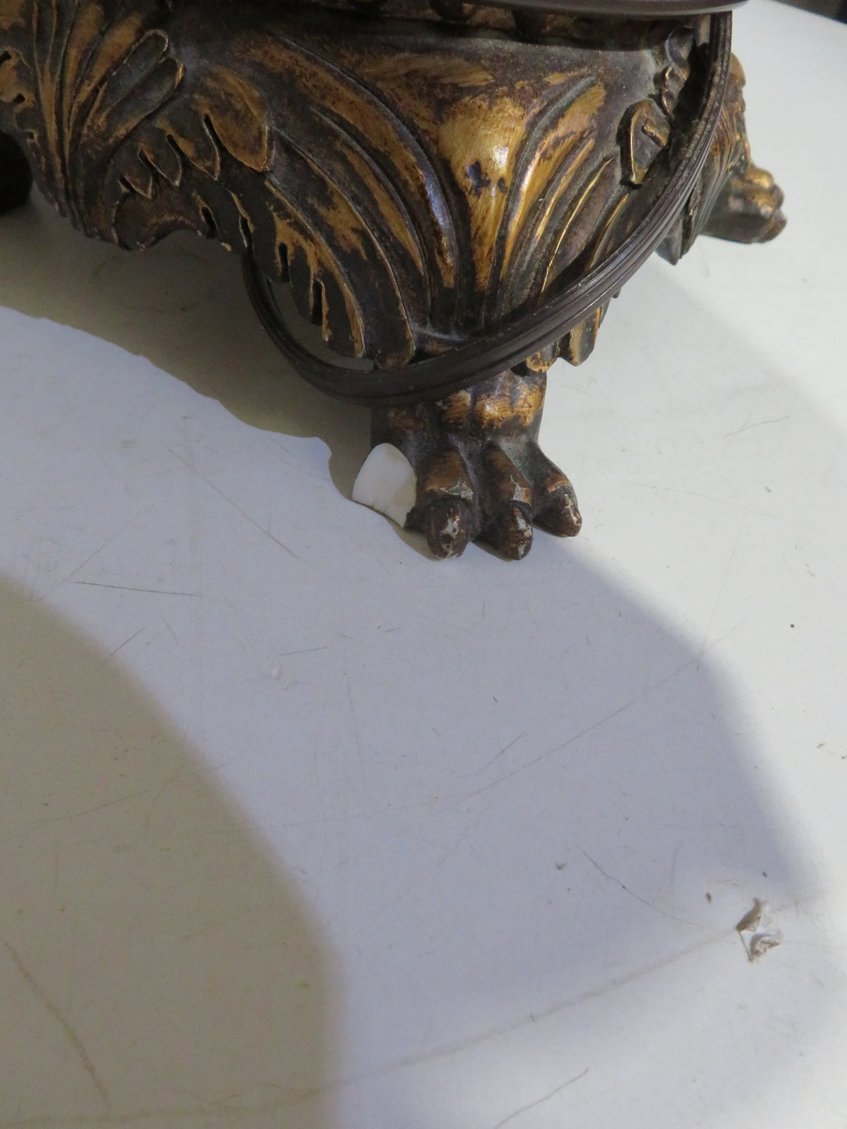 Vintage Japanese Satsuma-style table lamp