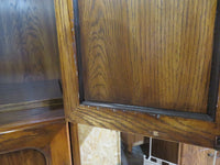 Vintage oak Armoire cabinet