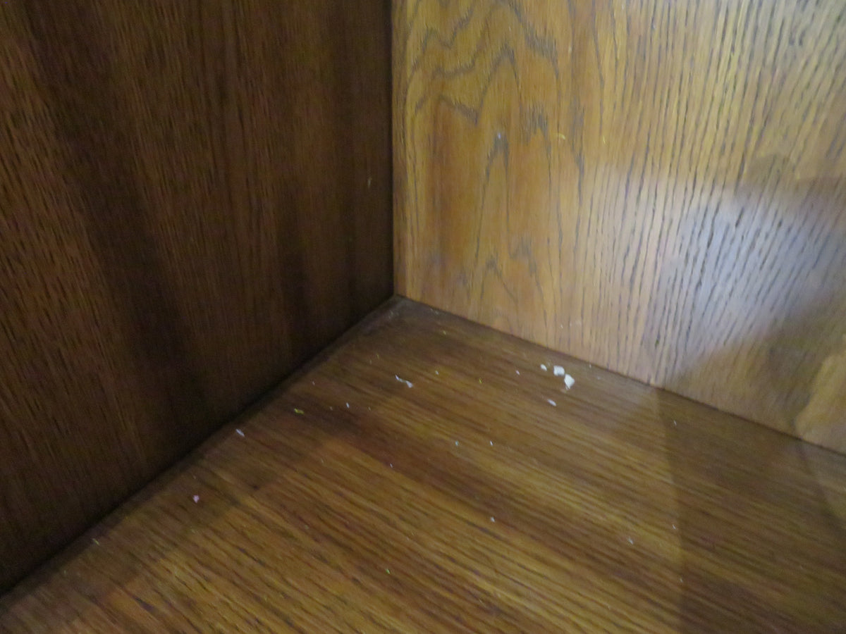 Vintage oak Armoire cabinet