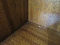 Vintage oak Armoire cabinet