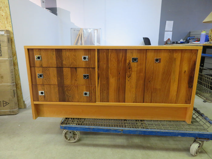 Elm Bureau Dresser+Mirror