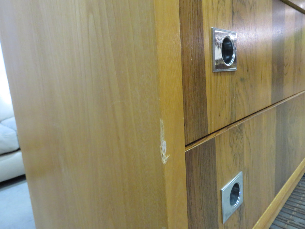 Elm Bureau Dresser+Mirror