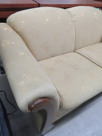 Gold Coloured Love Seat