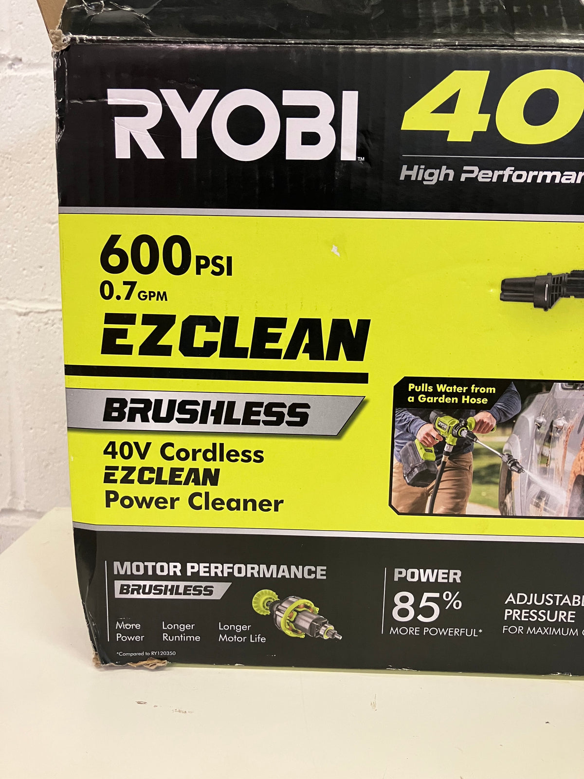 Ryobi power cleaner RY124052