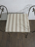 Decorative Wrought Iron Stool