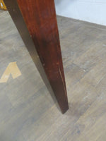 Dark Wood Dining Table with Butterfly Leaf