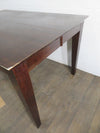 Dark Wood Dining Table with Butterfly Leaf