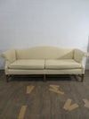 3-Seat Beige Fabric Sofa