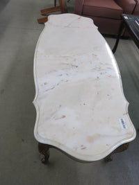 Coffee Table with Marble Top