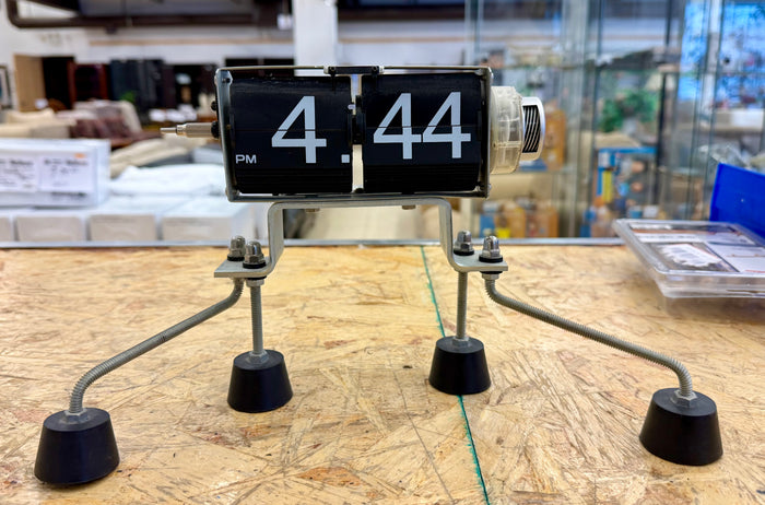 Custom  Industrial Steampunk "Spider" Flip Clock