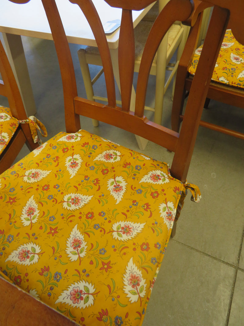 Wood Dining Table with Eight Chairs