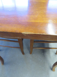 Wood Dining Table with Eight Chairs