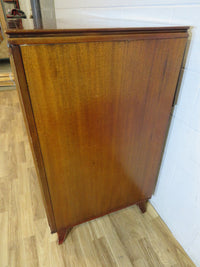 Solid Wood Cabinet with Veneer Doors
