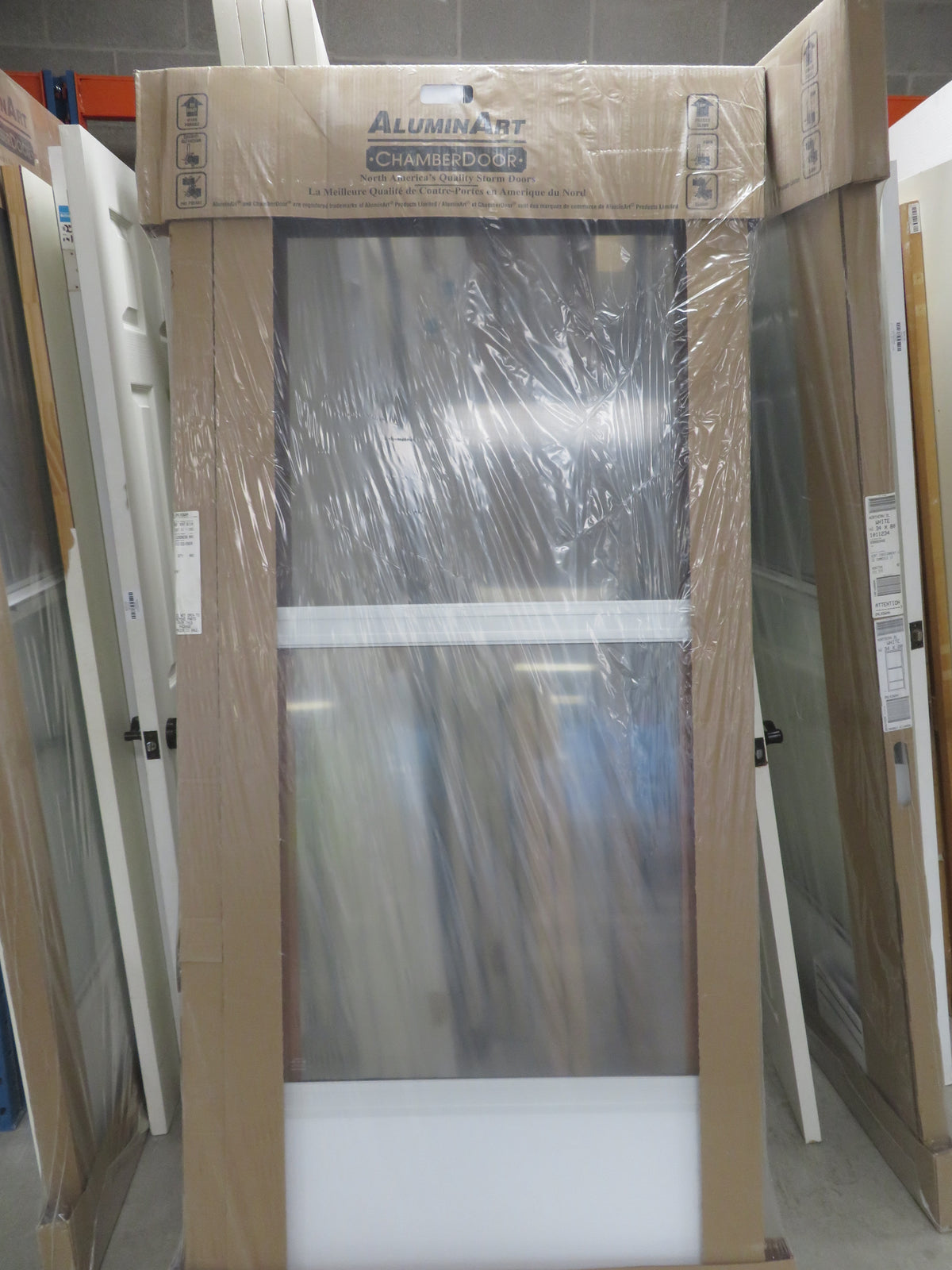 34'' x 80'' Storm Door with Screen