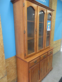 Two Piece Sideboard and Hutch