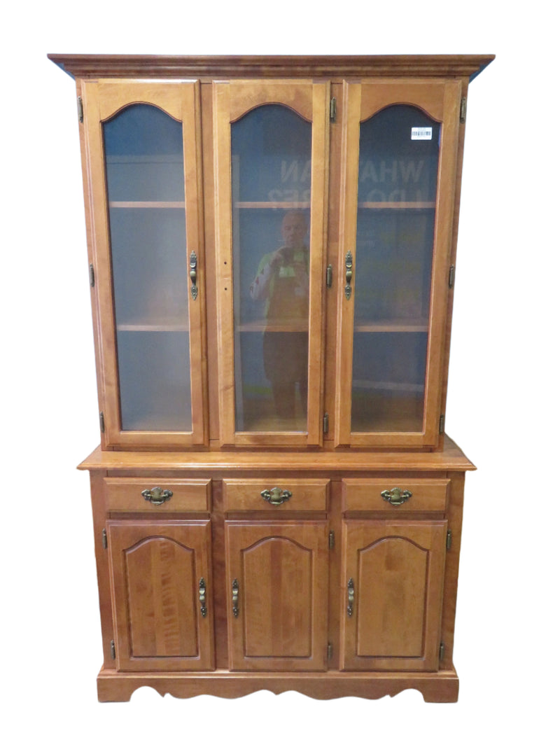 Two Piece Sideboard and Hutch