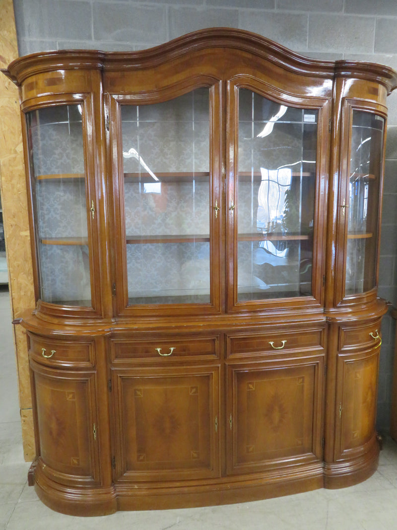 Two Piece Sideboard and Hutch