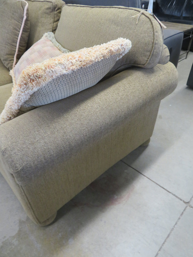 Khaki 3-Seat Sofa