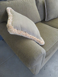 Khaki 3-Seat Sofa