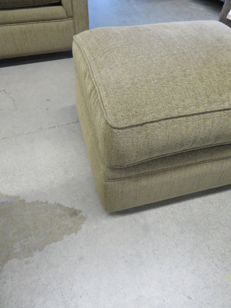 Khaki Ottoman