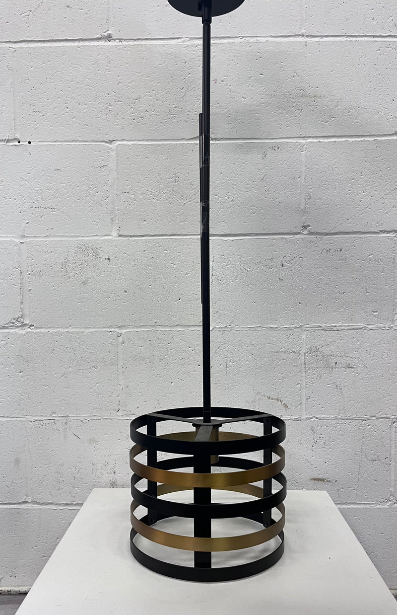 Black and Gold Pendant Light