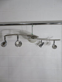 5-Light Halogen Light Fixture in Chrome