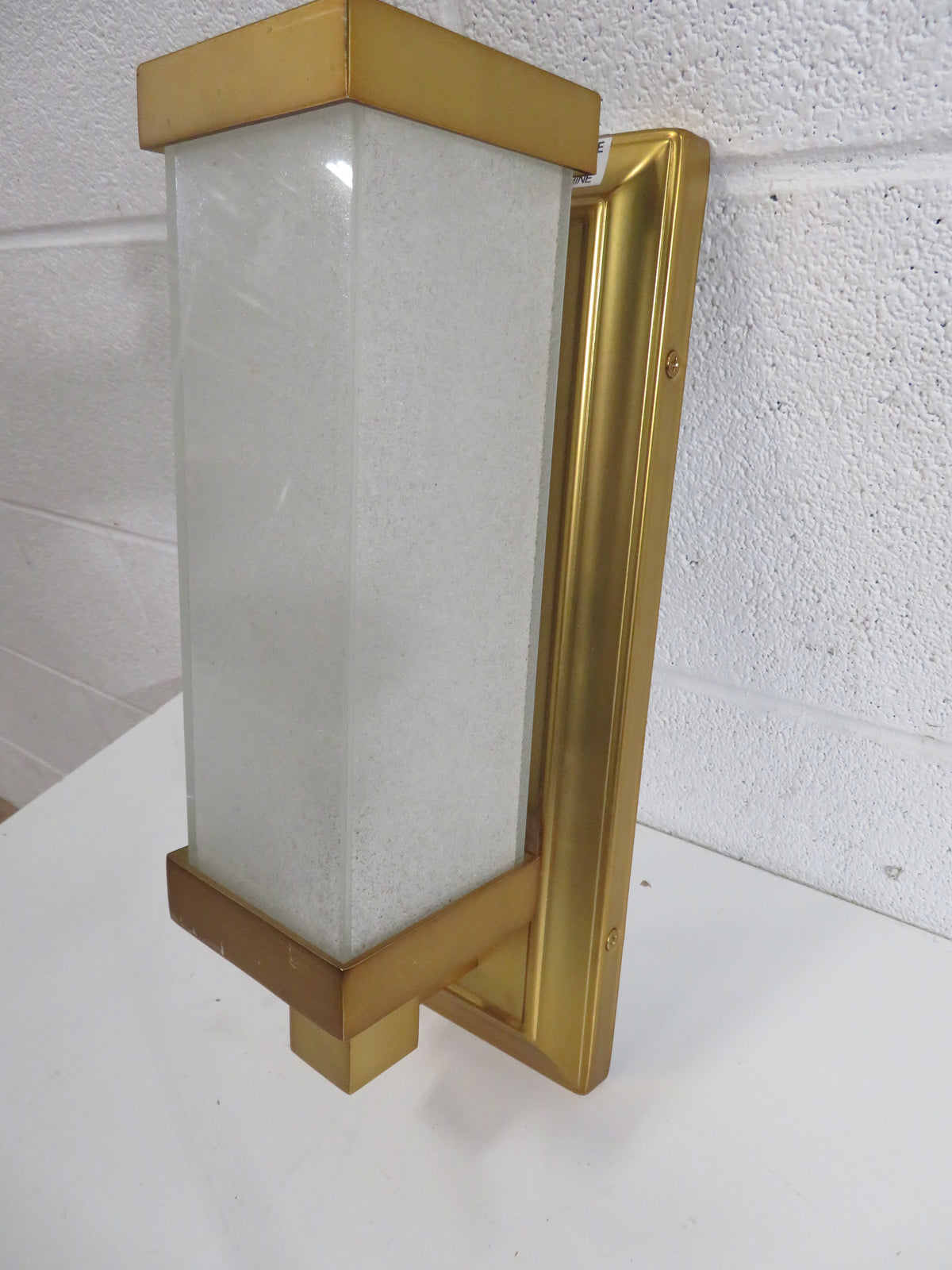 LED Wall Sconce in Gold