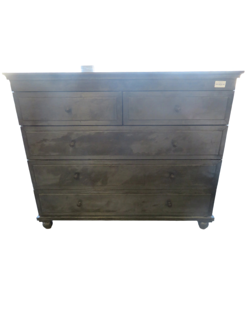 Annecy Metal Wrapped 5-Drawer Chest Dresser