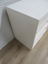 30" Book Shelf in White Laminate