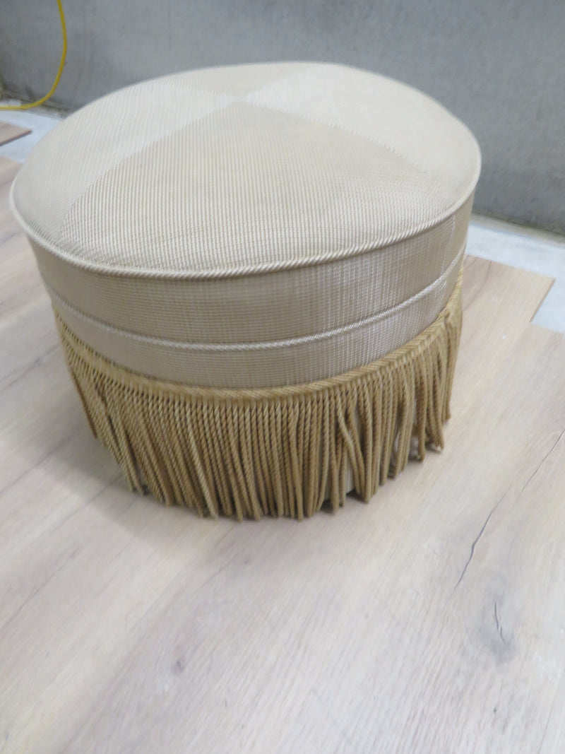 Beige Ottoman