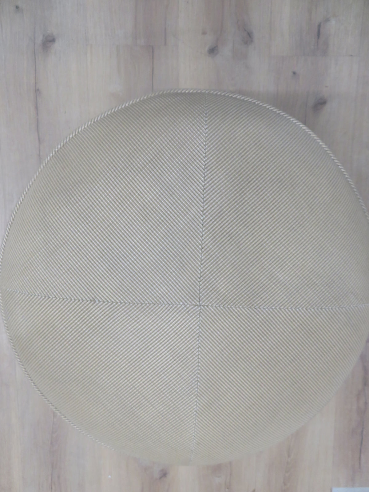 Beige Ottoman