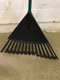 Green Garden Rake