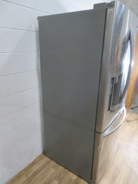 24 Cu Ft French Door Fridge Freezer with Ice Maker - Stainless