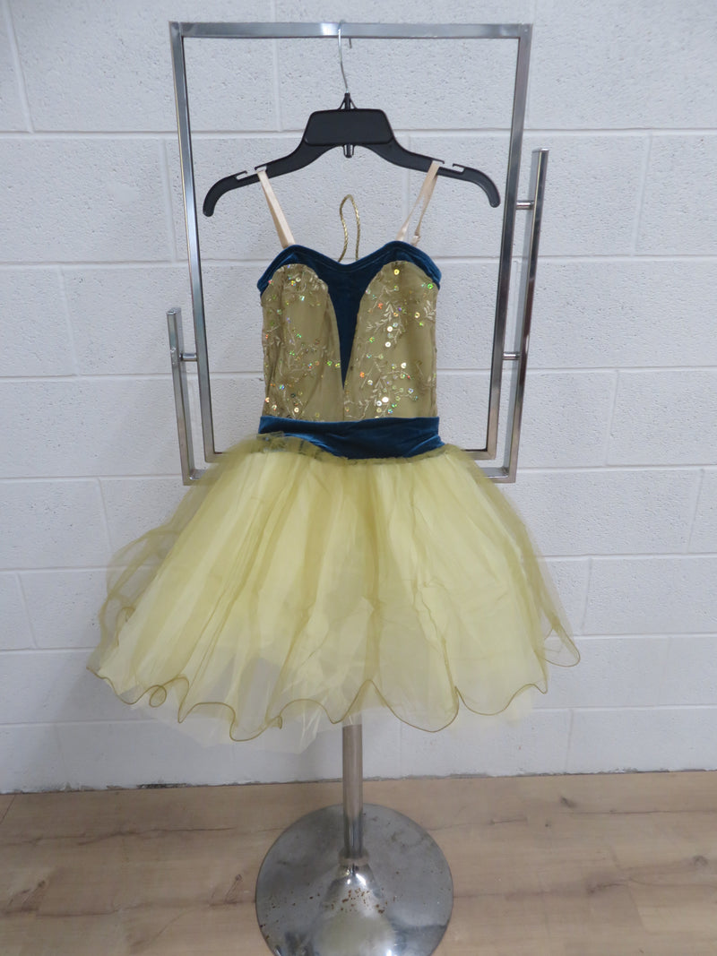 "Curtain Call" Tutu Style Costume - Yellow