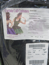 "Curtain Call" Tutu Style Costume - Green