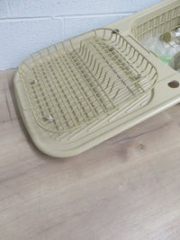 38.5"W Single Bowl Kitchen Sink in Beige