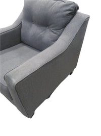 34"W Modern Style Armchair in Gray