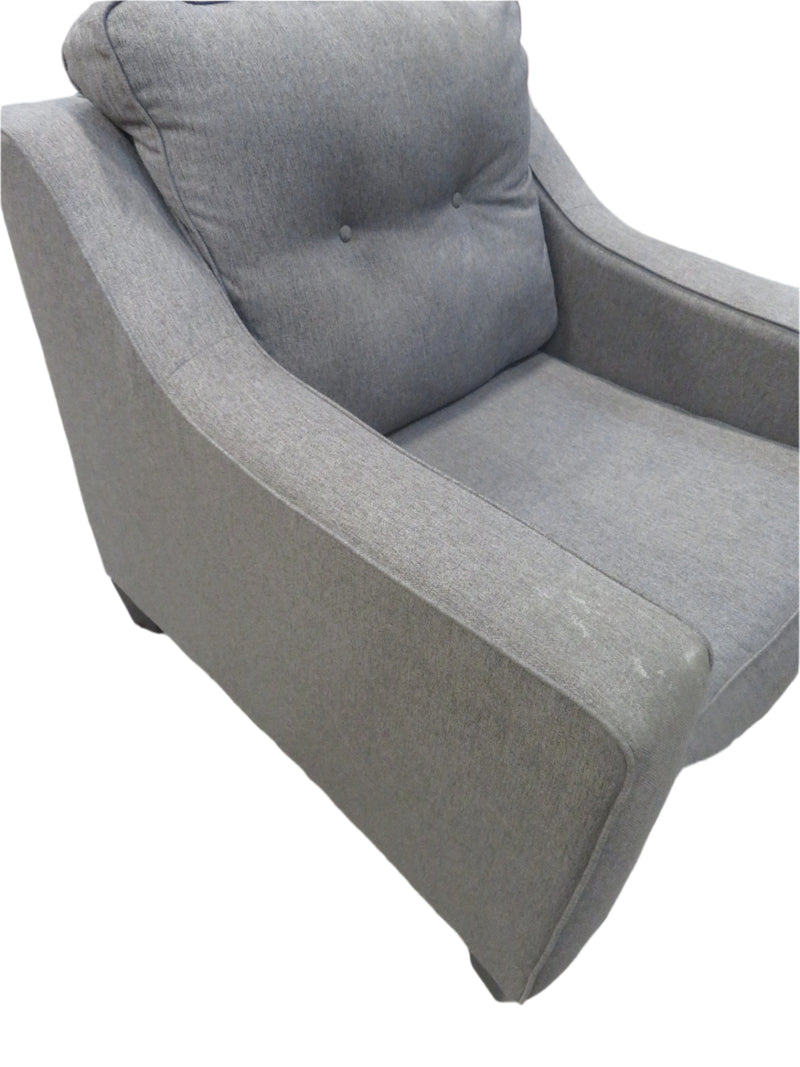 34"W Modern Style Armchair in Gray