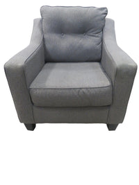 34"W Modern Style Armchair in Gray