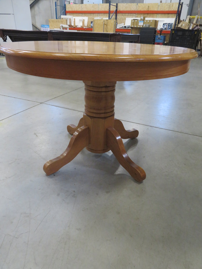 Round Solid Pine Dining Table