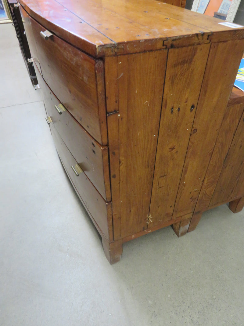 65"W 8-Drawer Rustic Dresser in Solid Wood