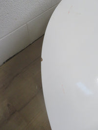 48"Diameter White Coffee Table