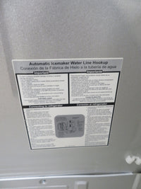 36" French Door Fridge Freezer in Stainless Steel with Ice Maker