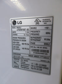 36" French Door Fridge Freezer in Stainless Steel with Ice Maker