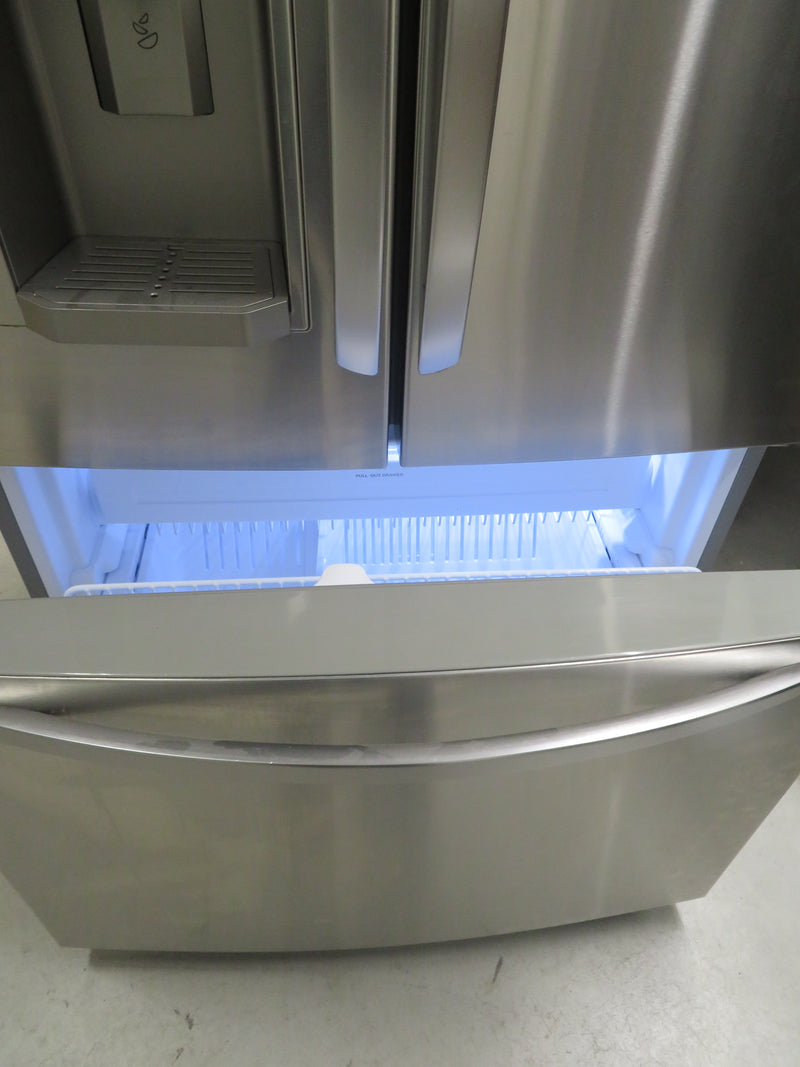 36" French Door Fridge Freezer in Stainless Steel with Ice Maker