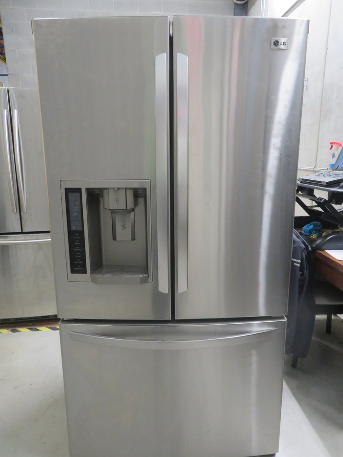 36" French Door Fridge Freezer in Stainless Steel with Ice Maker