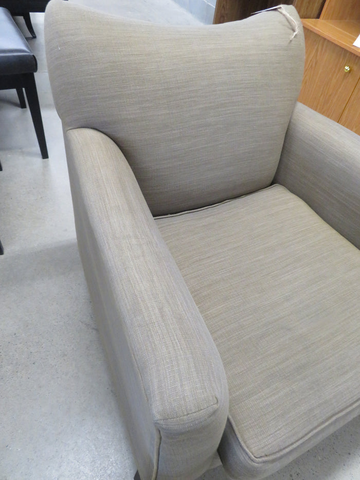 33"W Modern Style Armchair in Tan