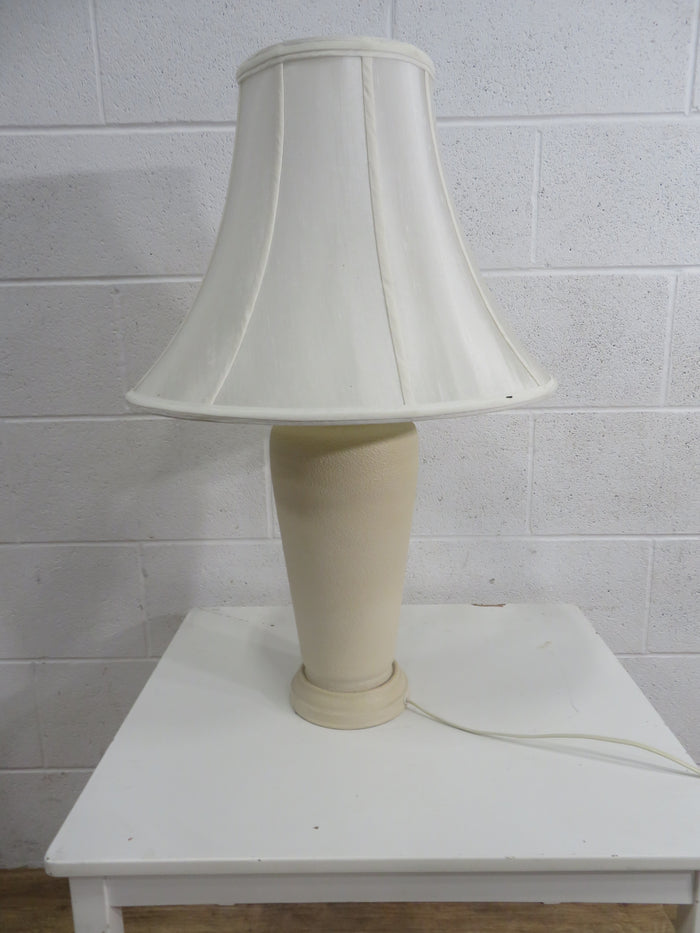 Cream Coloured Ceramic Table Lamp